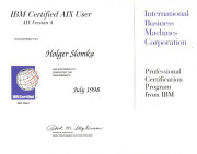 AIX Certified User